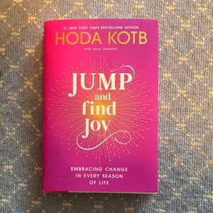 'Jump and Find Joy' Book - Pink Cover